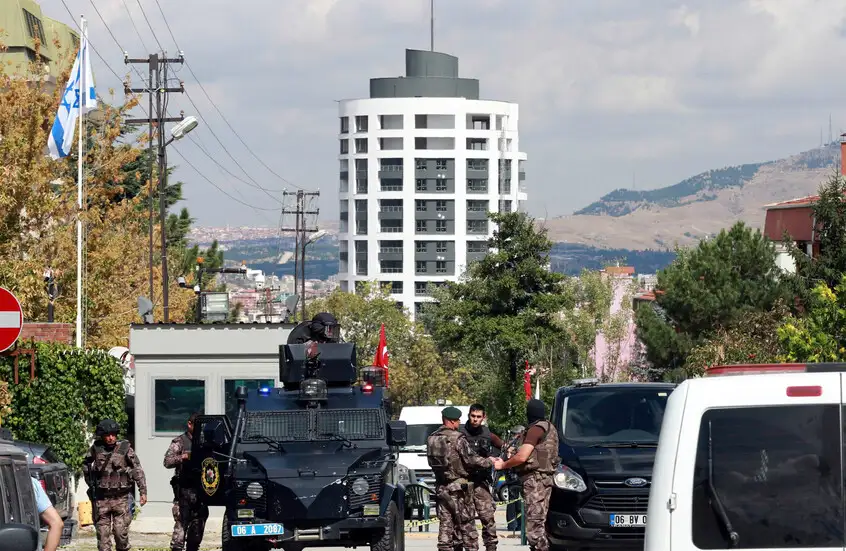 إطلاق نار على مقر القنصلية الإسرائيلية