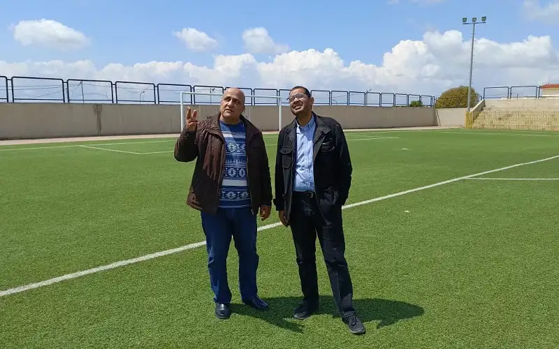 مدير شباب إربد يتفقد المنشآت الشبابية