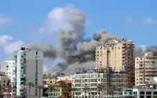 12 شهيدا و3 جرحى في غارات