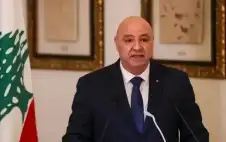 تصريح جديد للرئيس الstrongلبstrongناني بشأن وقف