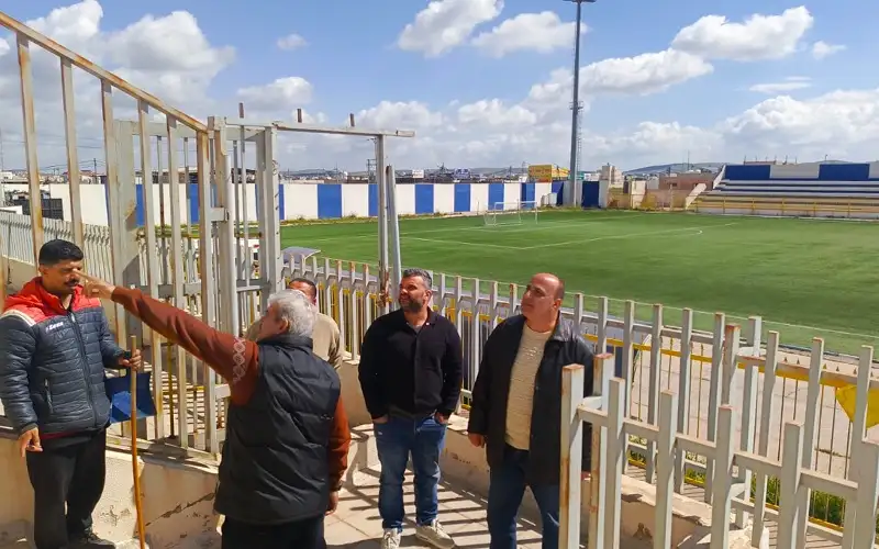 مدير شباب إربد يتفقد مجمع الرمثا
