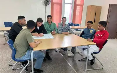 ناشئة نيسان ـ انطلاق تدريبات التطوع الأخضر في مركز