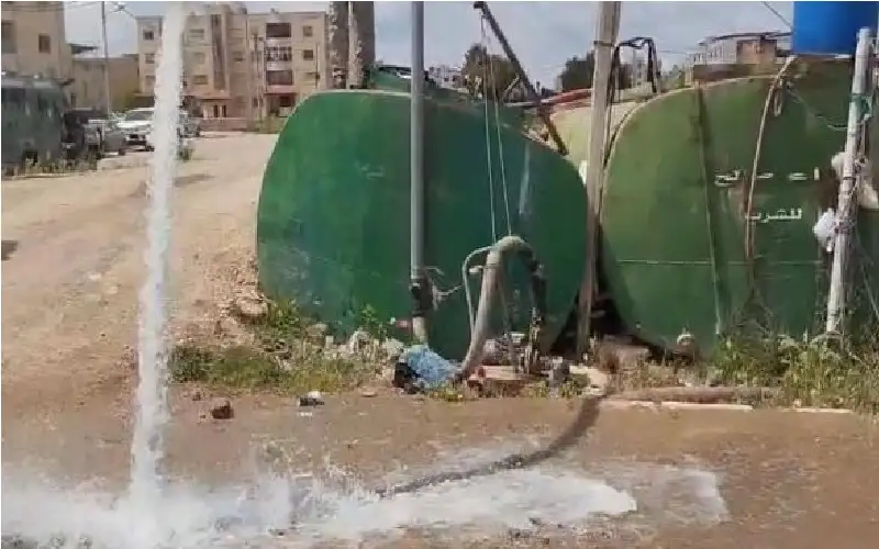 ضبط اعتداءات على المياه في إربد