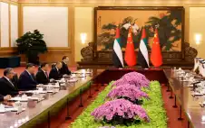 رئيس الصين يؤكد لولي عهد أبوظبي