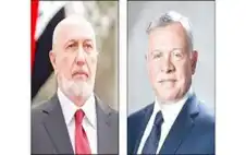 الملك يهنئ الرئيس العراقي نزار آميدي