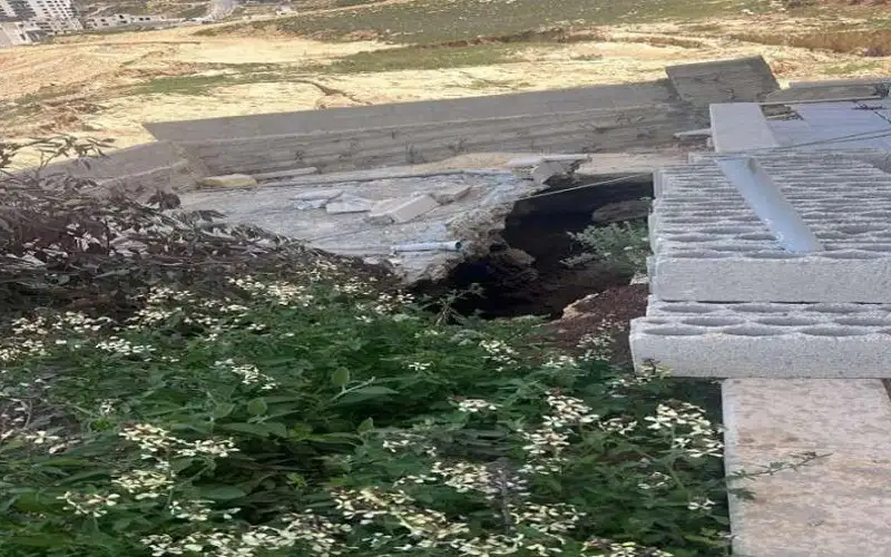 إخلاء عمارة في صافوط إثر تشكل