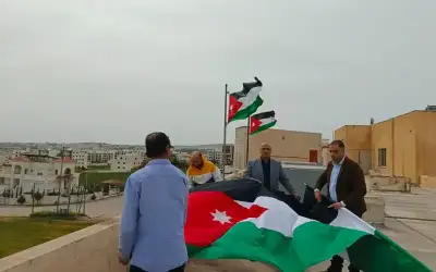 ناشئة نيسان ـ مديرية شباب محافظة إربد تزين مراكزها