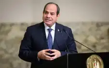 الرئيس المصري: القضية الفلسطينية جوهر الأزمات