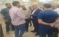 اstrongلبstrongدور في زيارة ليلية لمستشفى الأمير