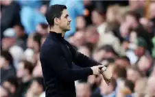 مدرب آرسنال: لا وقت لإهدار النقاط