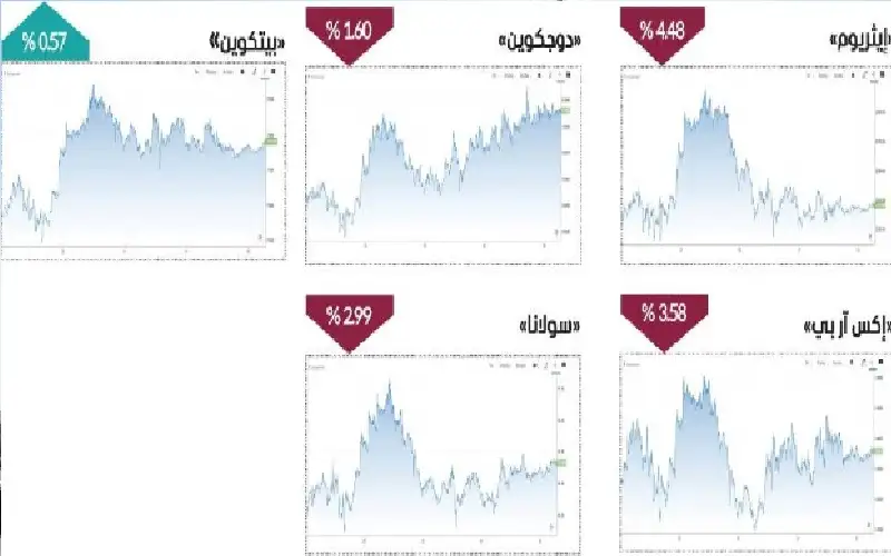 العملات المشفرة تفقد الزخم مع تراجع