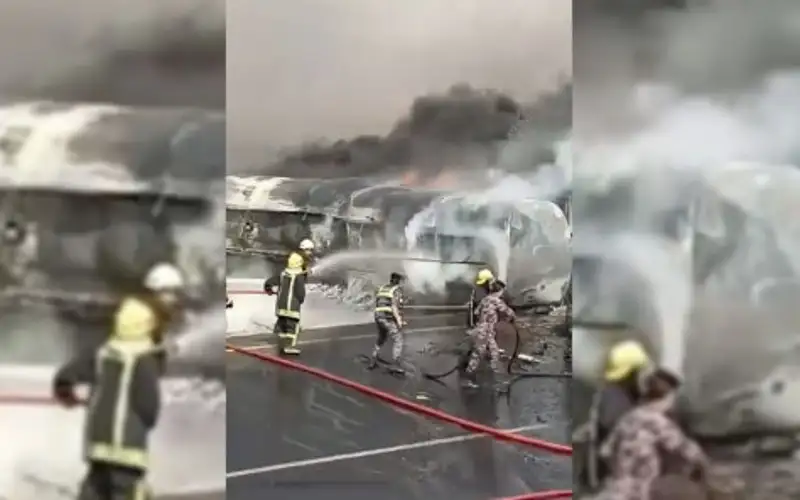 إصابة شخص بحادث تصادم بين 3