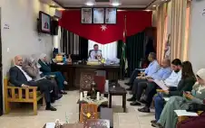 أبو عزام يترأس اجتماع لجنة تقييم