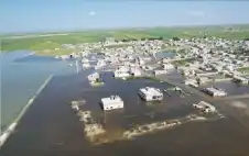 سوريا.. سيول تغرق منازل وأراضي عشرات