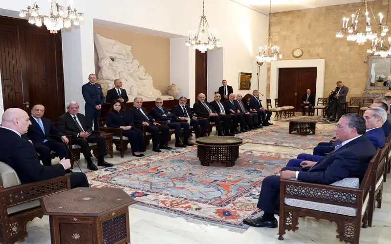الرئيس اللبناني: ننتظر تحديد الولايات المتحدة