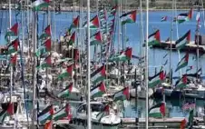 الاحتلال يهاجم “أسطول الصمود” العالمي المتجهة