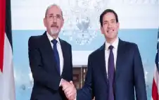 الصفدي وروبيو يبحثان جهود إنهاء التصstrongعيstrongد