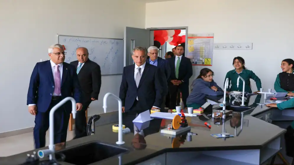 حسان يفتتح مدرسة مرو للبنات في