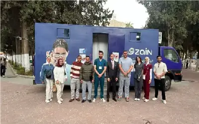 زين والجامعة الأردنية تواصلان تقديم الخدمات