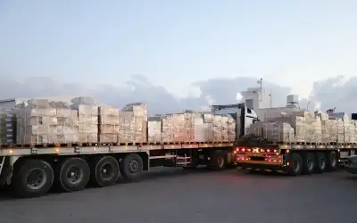 الهيئة الخيرية الأردنية الهاشمية تجهز القافلة