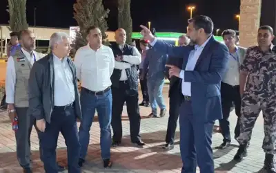 البدور في افتتاح مركز صحي مخيم