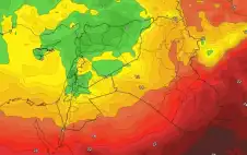strongالأردنstrong: انخفاض واضح ومتزايد على درجات