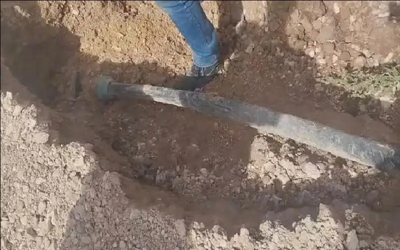تجميع مياه نبعة غير صالحة للشرب