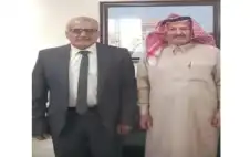 المختار صالح الstrongزيstrongود يلتقي مستشار جلالة