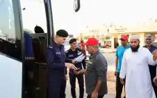 مركز حدود strongالعمريstrong يسهل عبور حجاج