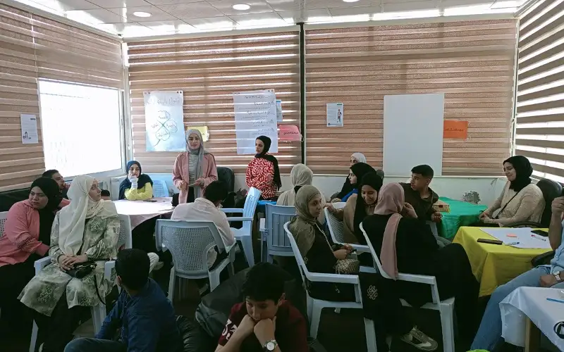 تنفيذ الجلسة الثالثة برنامج عقول صحية،