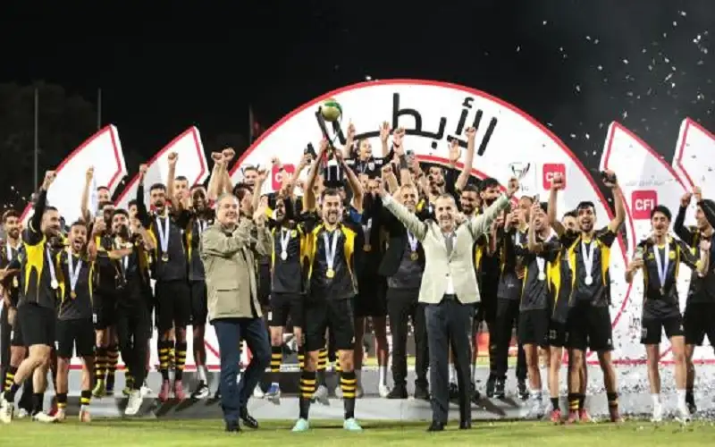 الحسين إربد يتوج بكأس الأردن