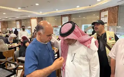الملك يزور أكبر مشروع تحريج في