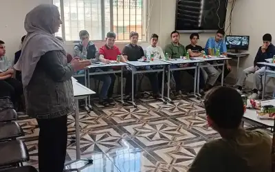 ناشئة نيسان ـ مركز شباب وشابات الصريح ينفذ جلسة