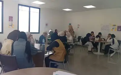 ناشئة نيسان ـ مركز شباب وشابات الوسطية ينفذ جلسة