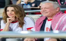 strongالملكة رانياstrong لنشامى المنتخب: الله يوفقكم