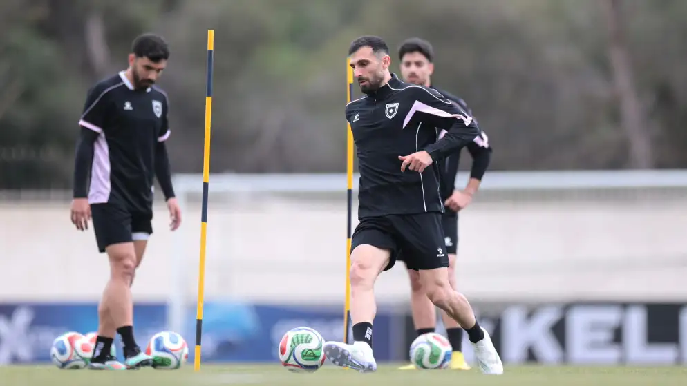منتخب النشامى يتدرب بحضور وسائل الإعلام