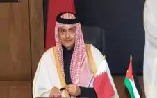 السفير القطري يهنئ الملك وstrongولي العهدstrong