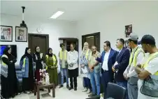 تكريم عاملين في اstrongلبstrongترا عثروا على