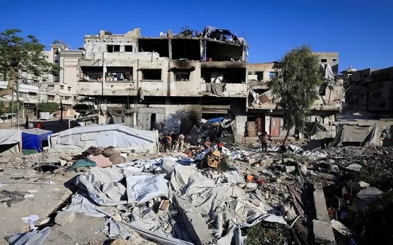 صحيفة نيسان ـ استشهاد 10 فلسطينيين في غزة جراء