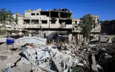 استشهاد 10 فلسطينيين في غزة جراء