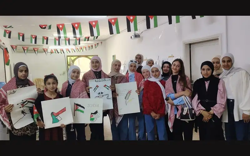 مركز شابات جديتا يحتفل بعيد الاستقلال
