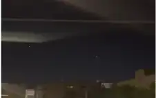 رصد إطلاق صواريخ من إيران باتجاه