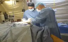 المستشفى الميداني strongالأردنstrongي “تل الهوى” يبدأ