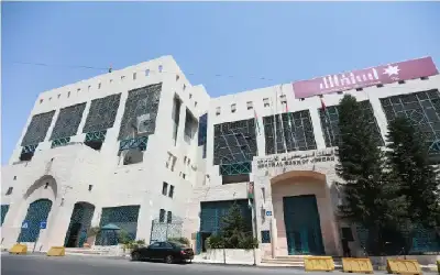 مسيرة من أمام مسجد الحسيني لنصرة