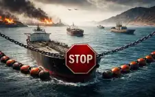 إيران تعلن إغلاق مضيق هstrongرمstrongز بالكامل