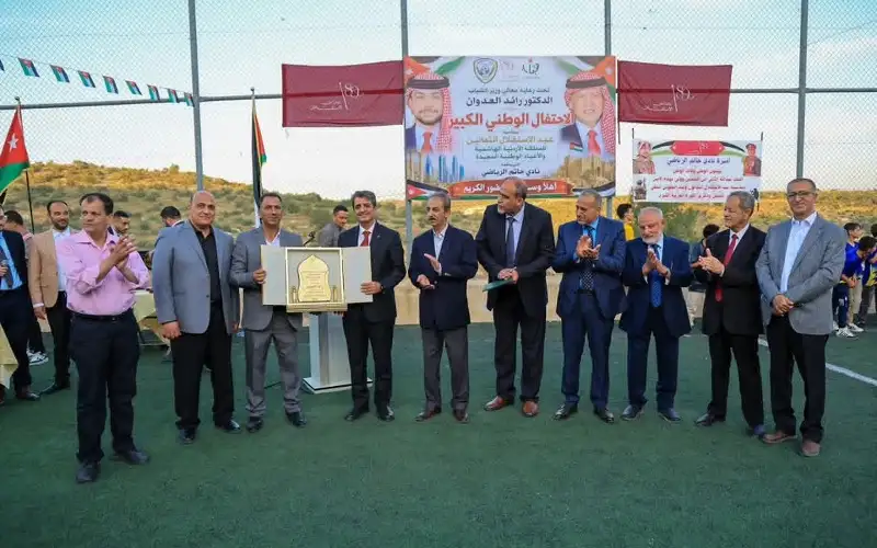 وزير الشباب يرعى احتفال نادي حاتم