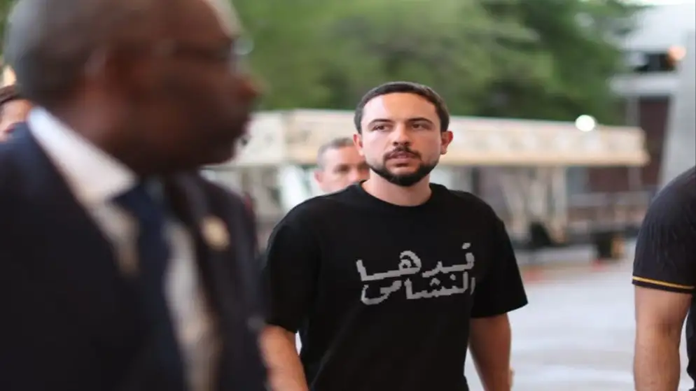 ولي العهد والأميرة رجوة والأمير هاشم