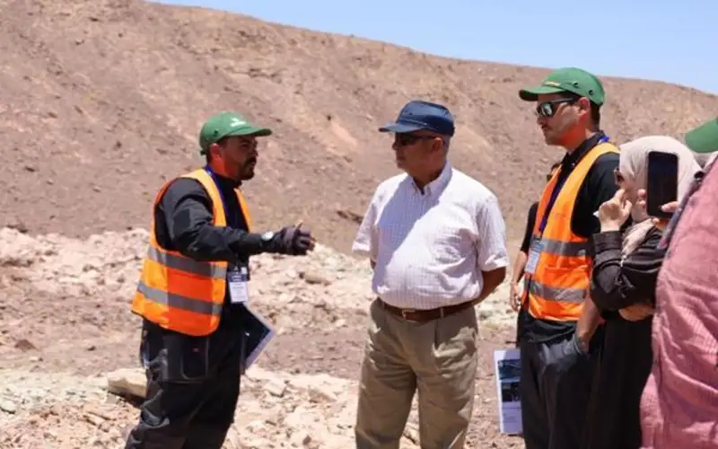 الخرابشة: مشروع استكشاف خامات النحاس يتماشى