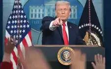 صحيفة نيسان ـ ترامب يهدد بالاستيلاء على 20% من
