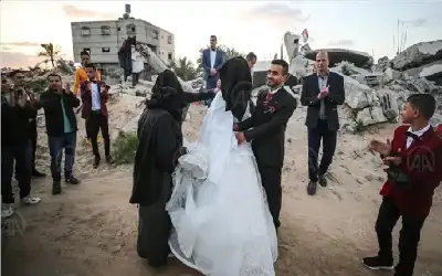 امرأة نيسان ـ الزواج في غزة.. معادلة معقدة وسط